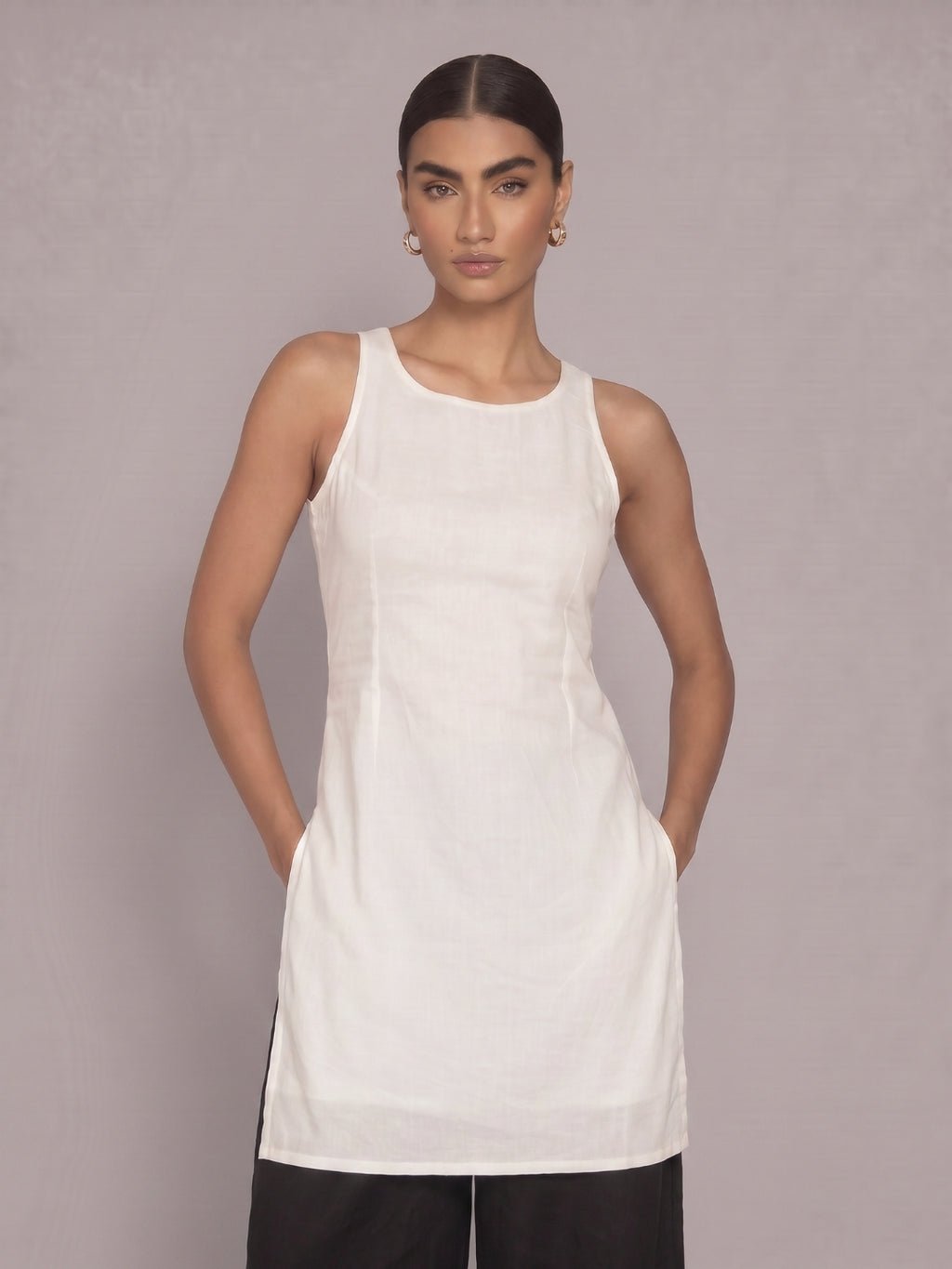Saba Structured Kurti Top