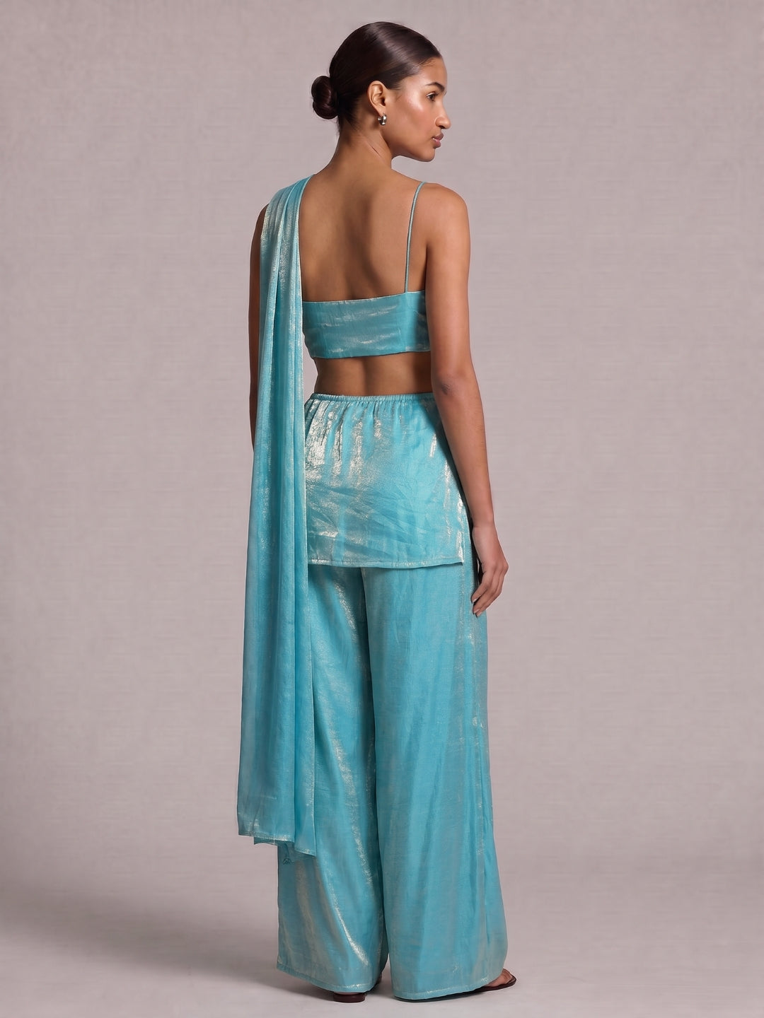 Tina Shimmer Pant & Dupatta Set