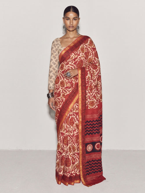 Mridul Floral Saree
