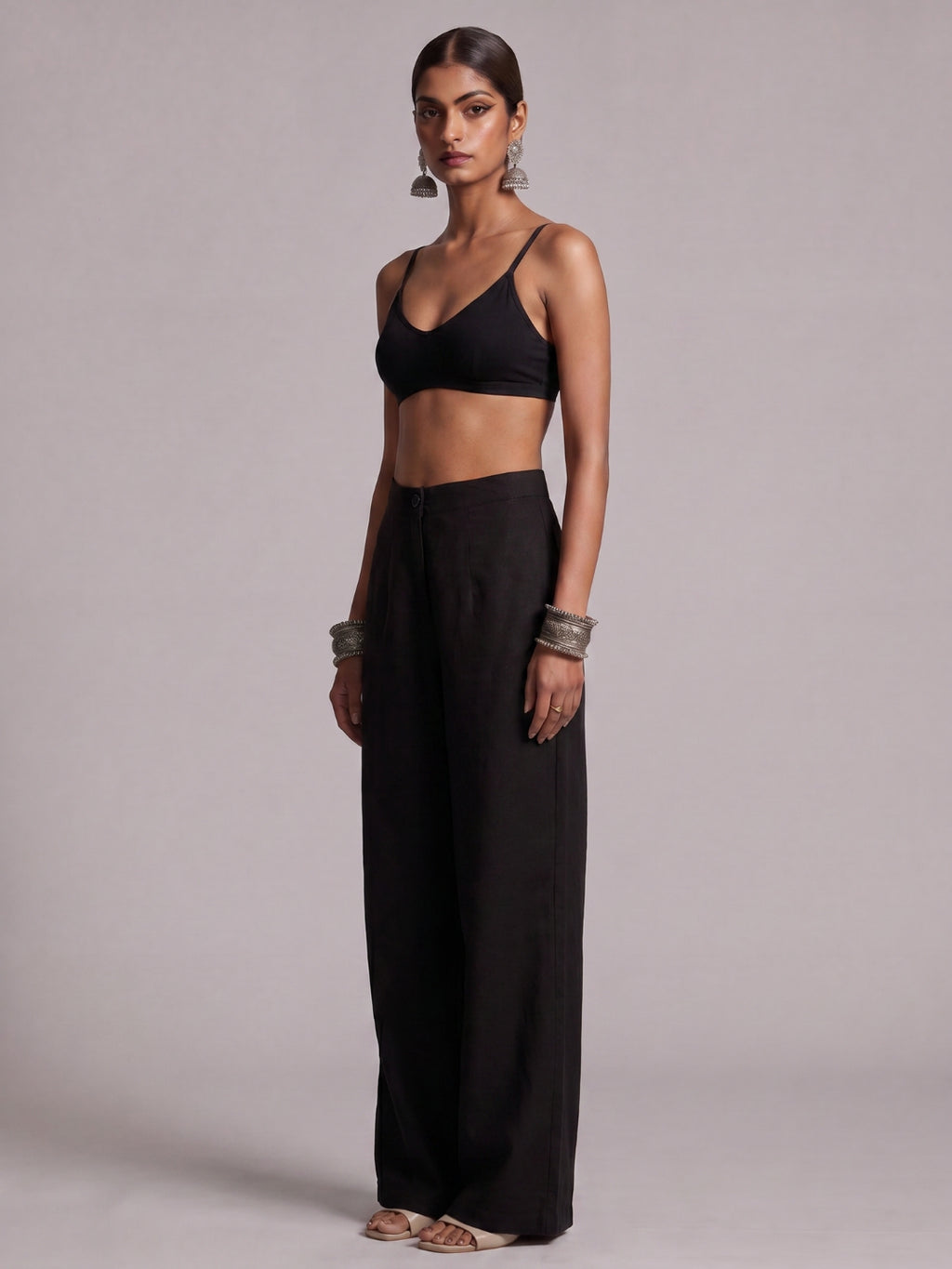 Black Relaxed Pants