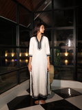 Meher Long Sleeved Structured Kurti Top