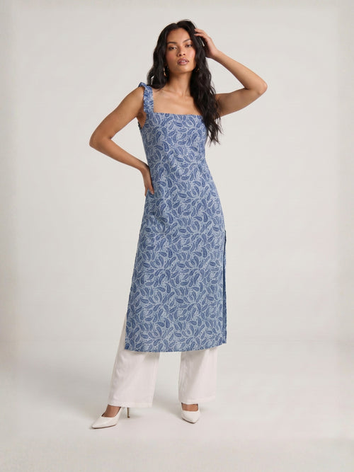 Zivara Structured Kurti Top