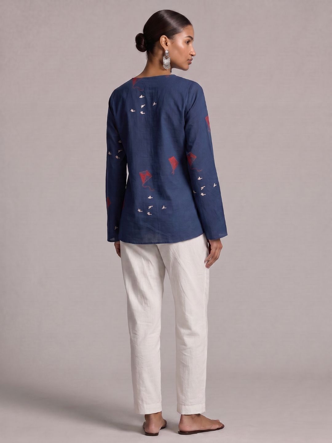 Sakshi Bell Sleeved Structured Top