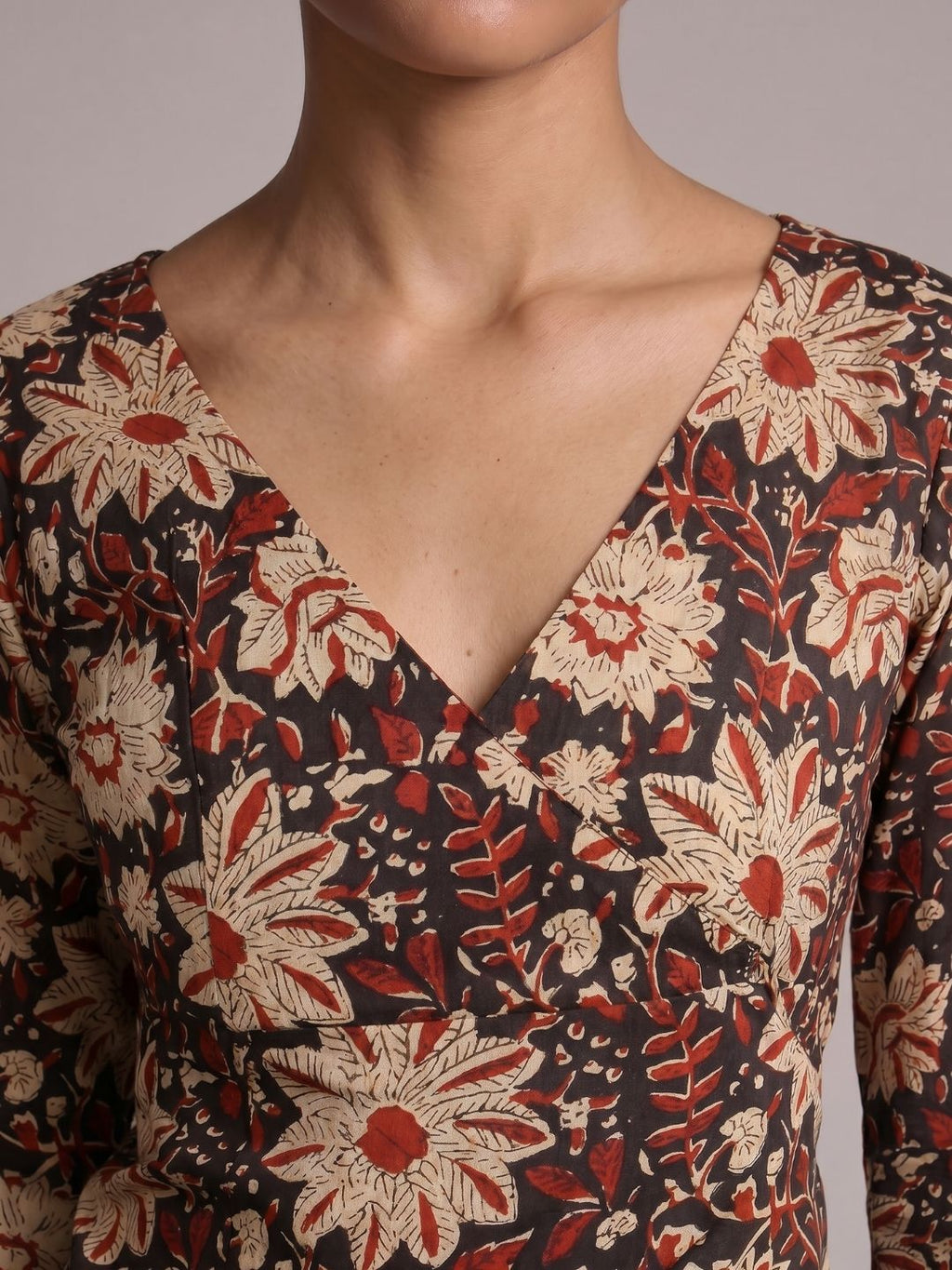 Naira Bell Sleeved Structured Top