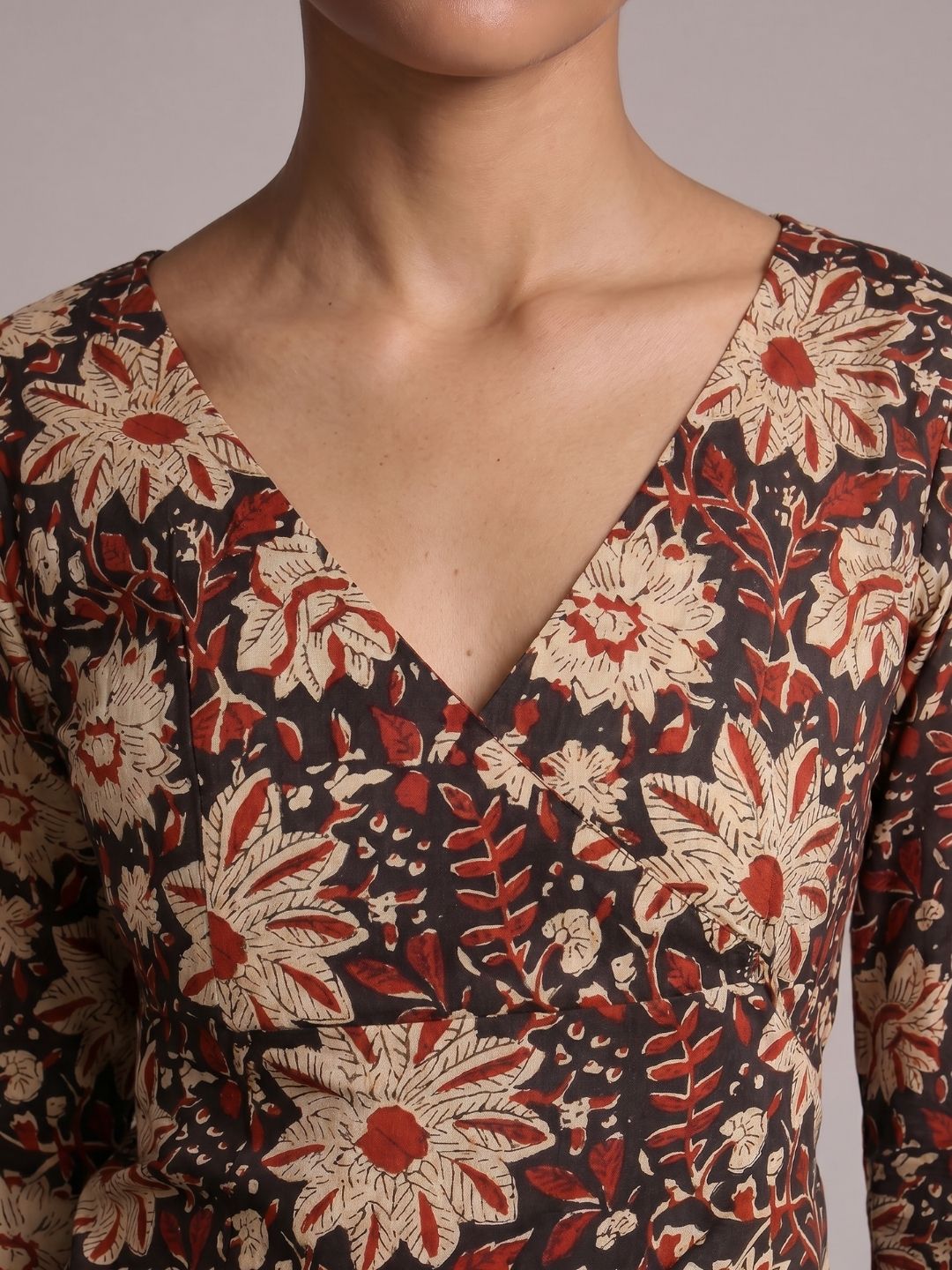 Naira Bell Sleeved Structured Top