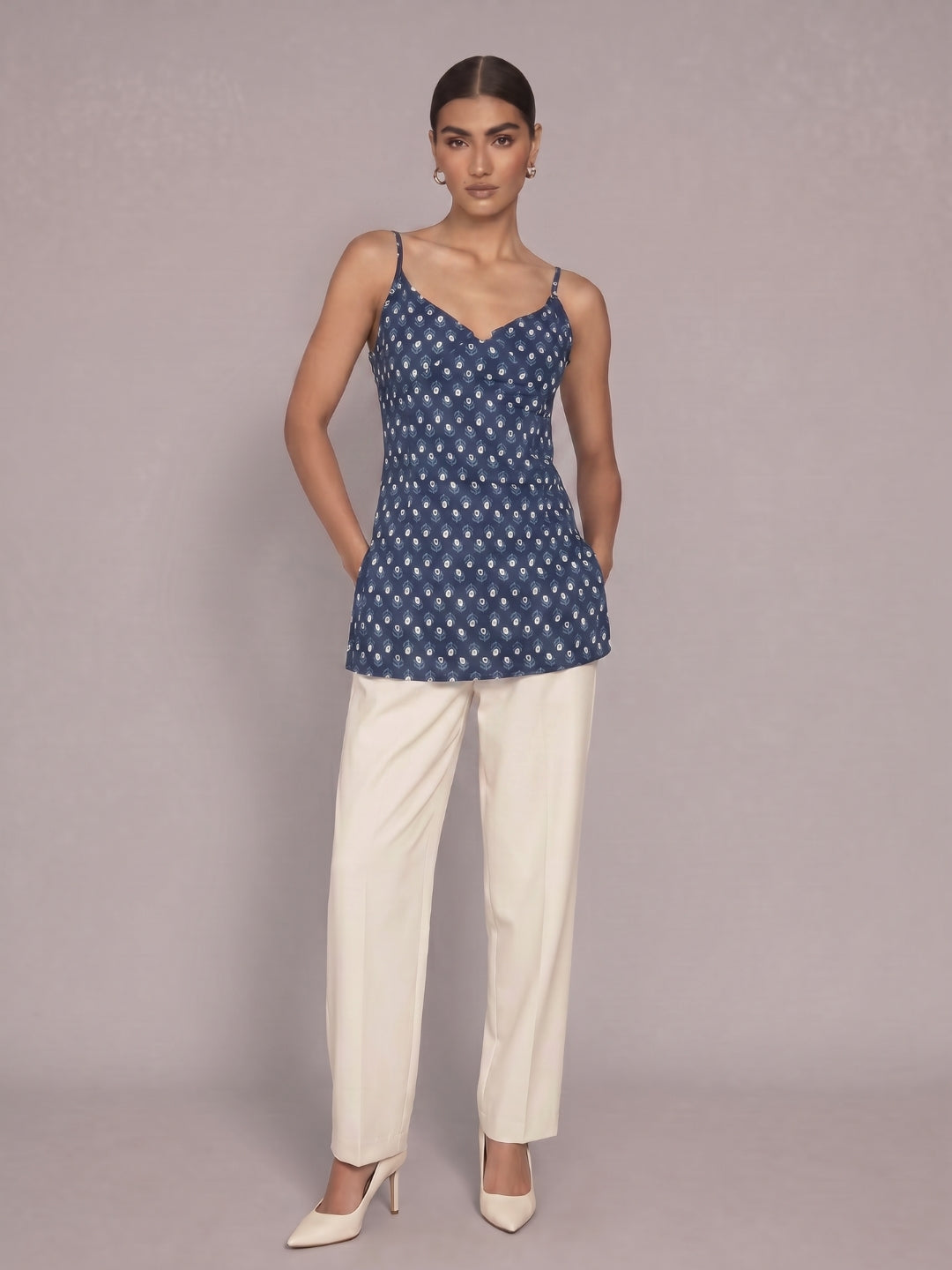 Zayana Structured Kurti Top