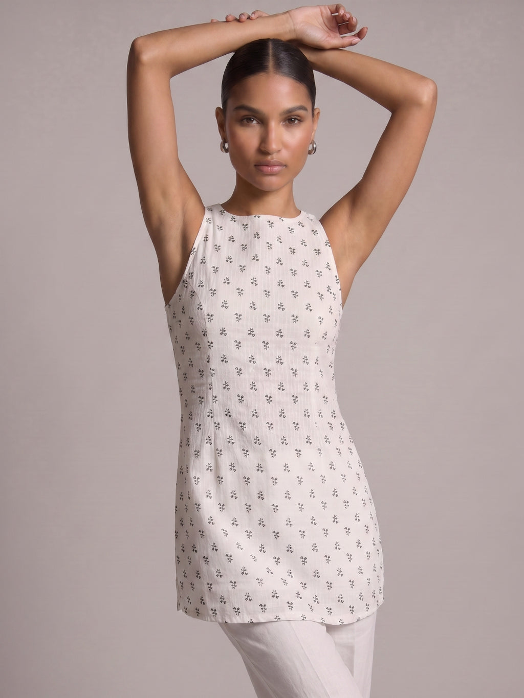Aasma Structured Kurti Top