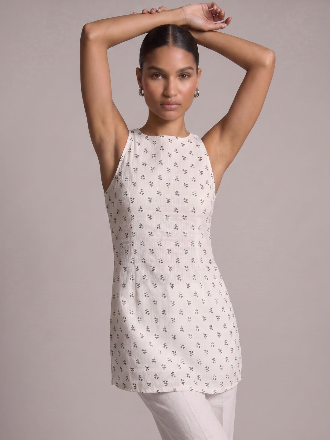Aasma Structured Kurti Top