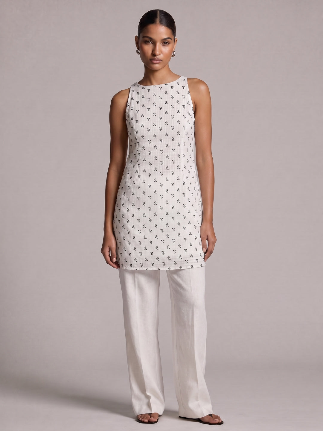 Aasma Structured Kurti Top