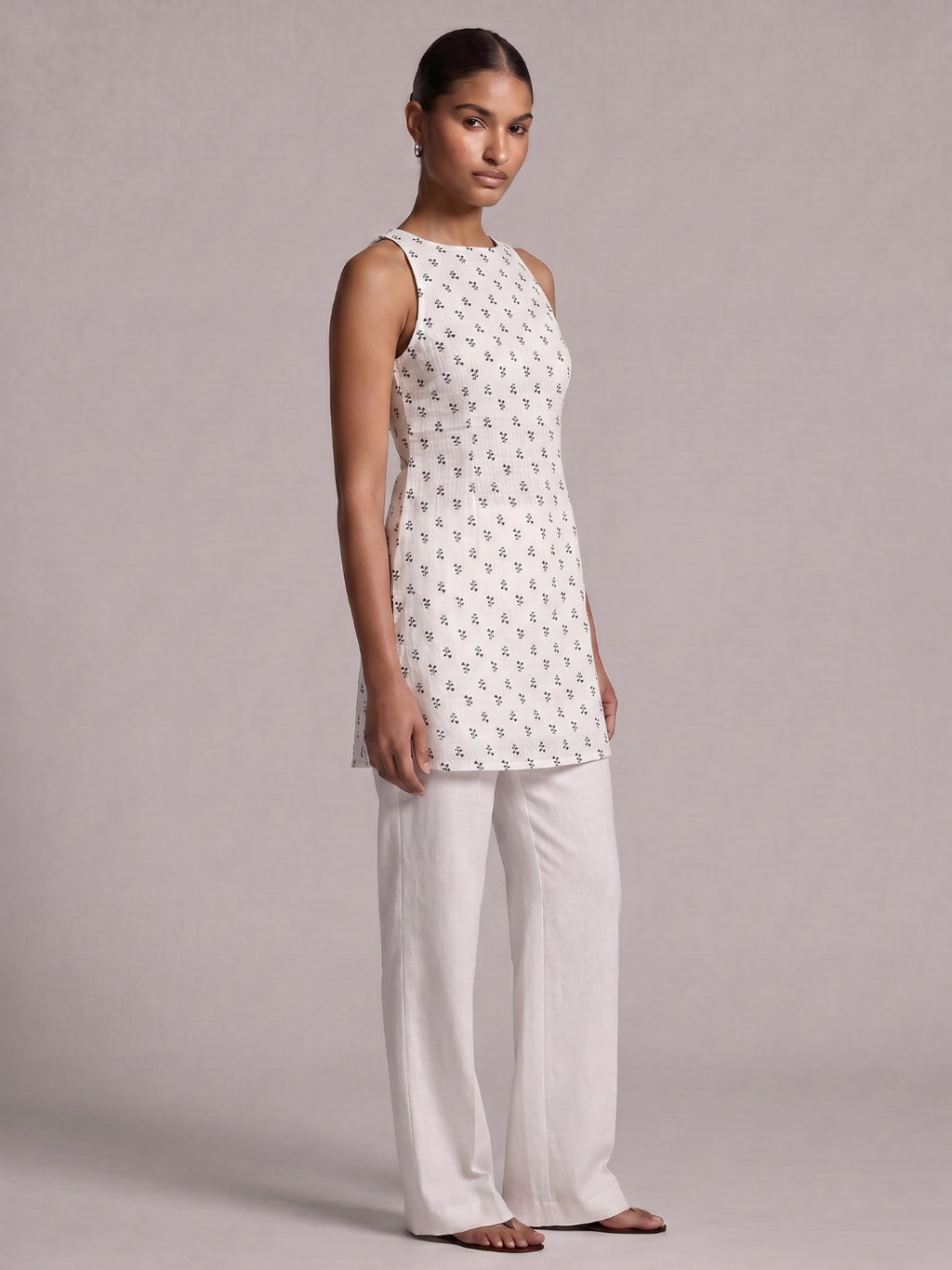 Aasma Structured Kurti Top