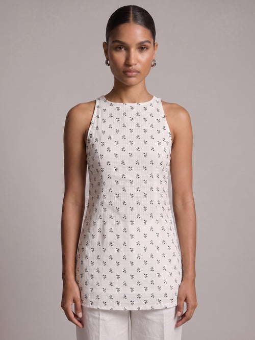Aasma Structured Kurti Top