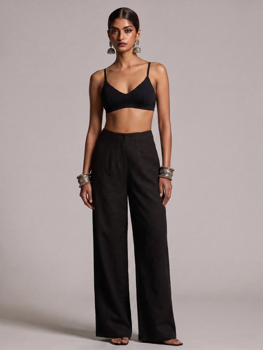 Black Relaxed Pants