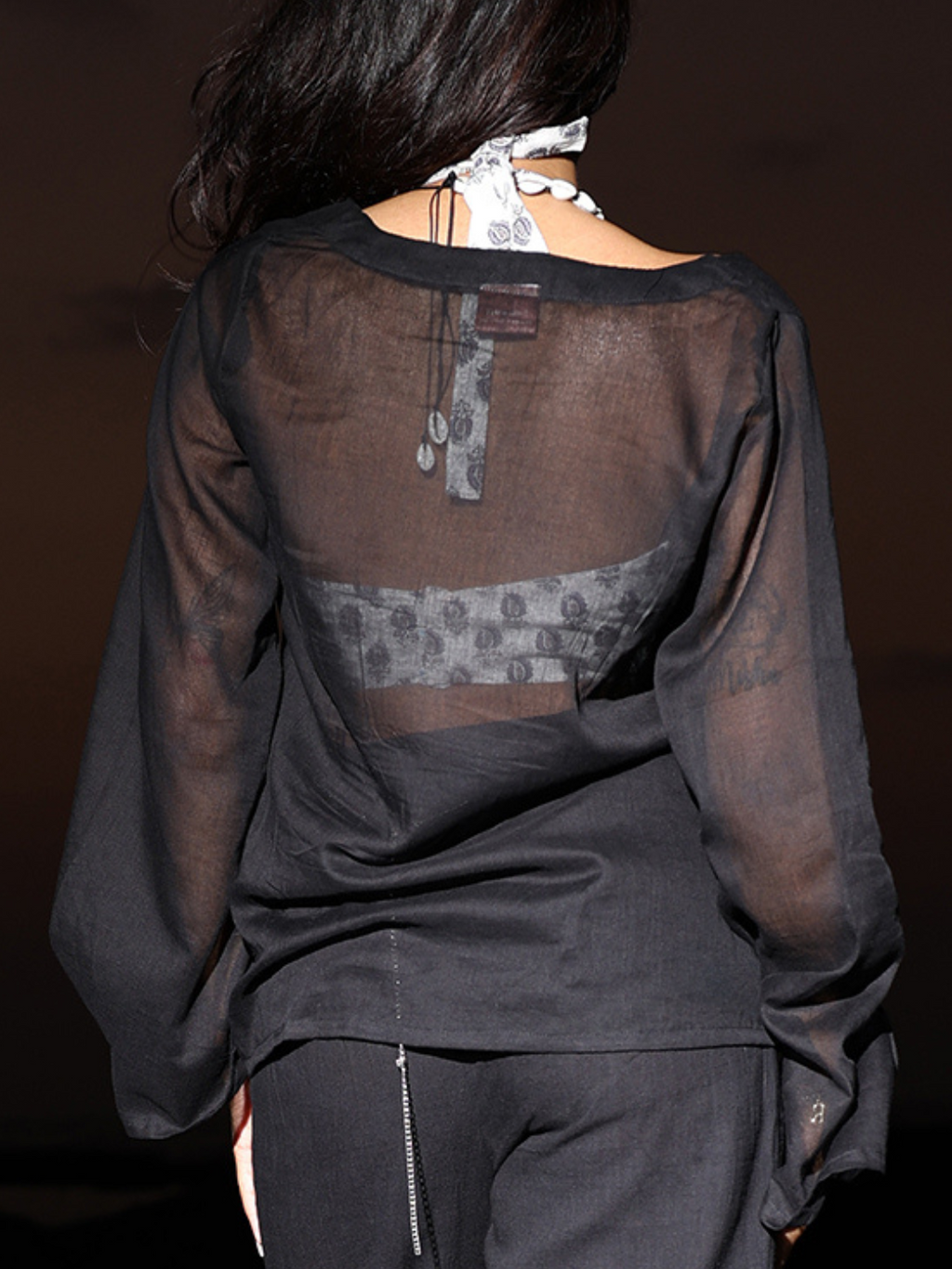 Saanj Mul Sheer cover up