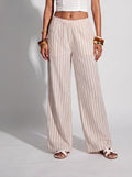 Striped Wide Leg Pants