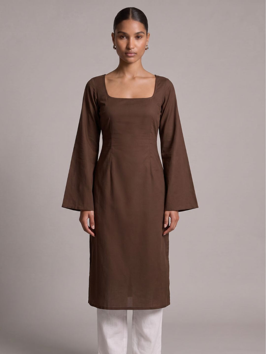 Nehal Open-Back Kurti Top