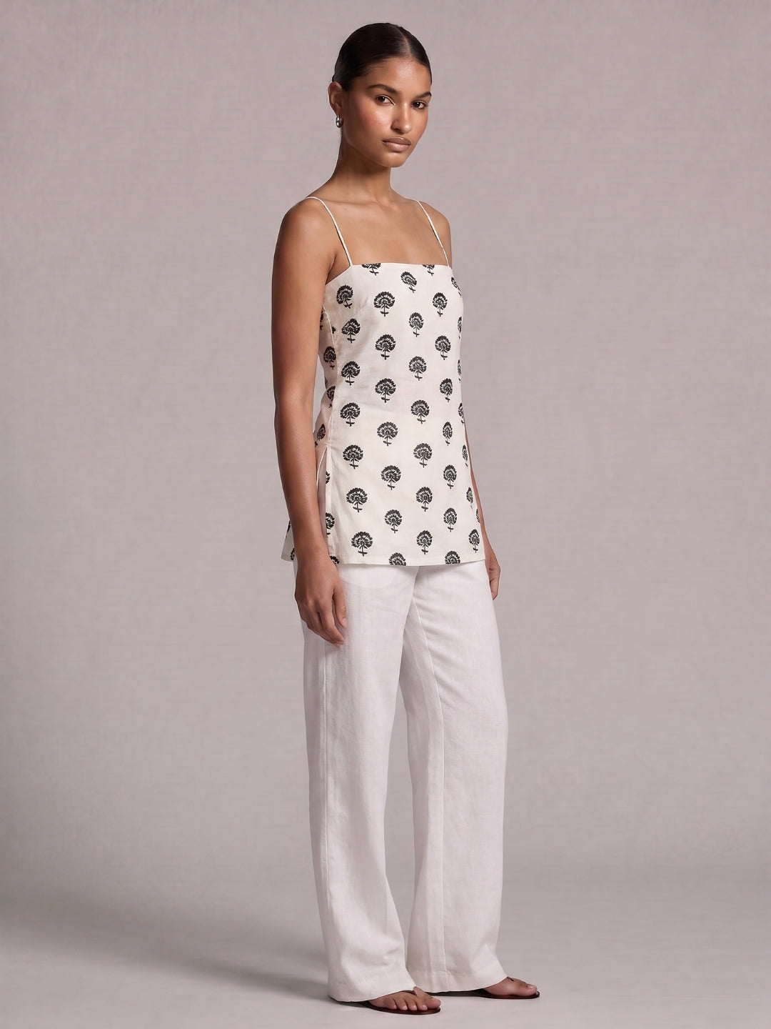 Jill Backless Corset Kurti Top