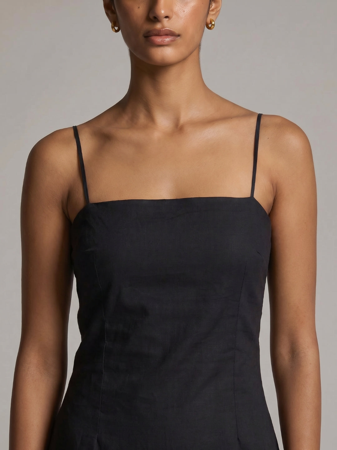 Kusmi Noodle Strap Corset Kurti