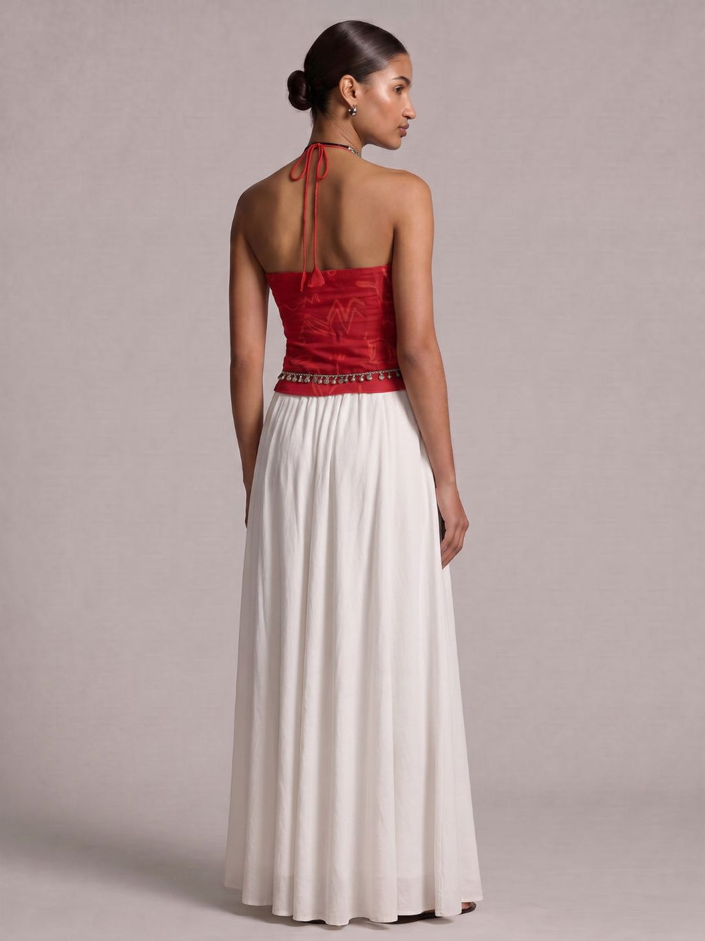Banee Bandhej Halter Top