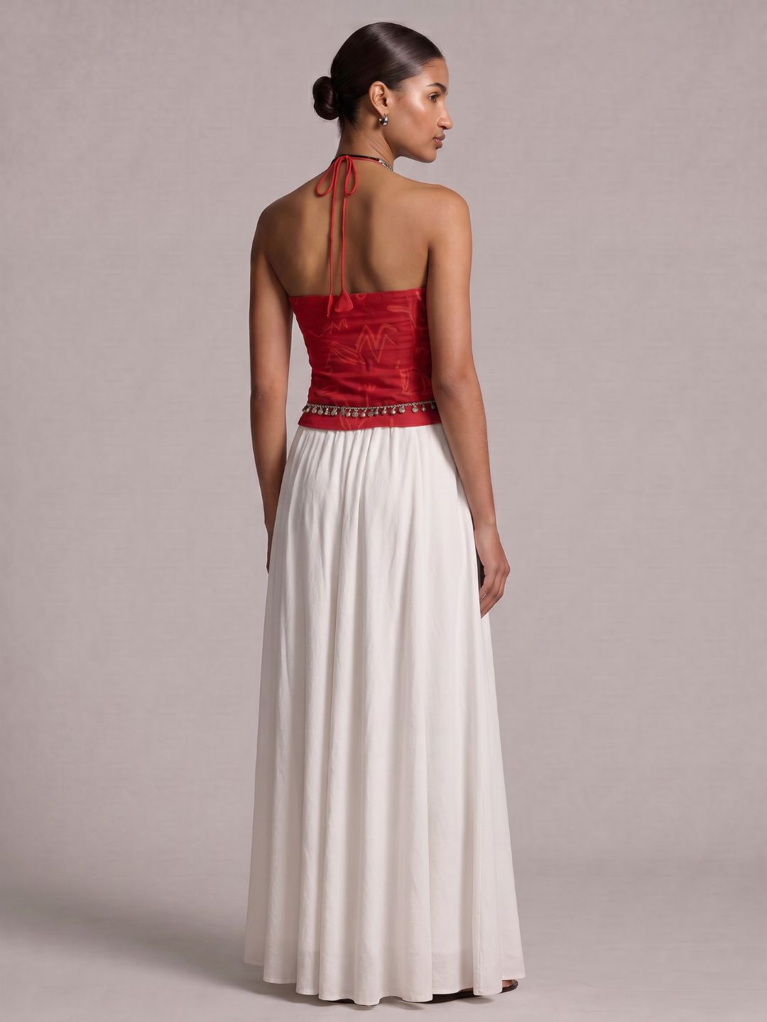 Banee Bandhej Halter Top