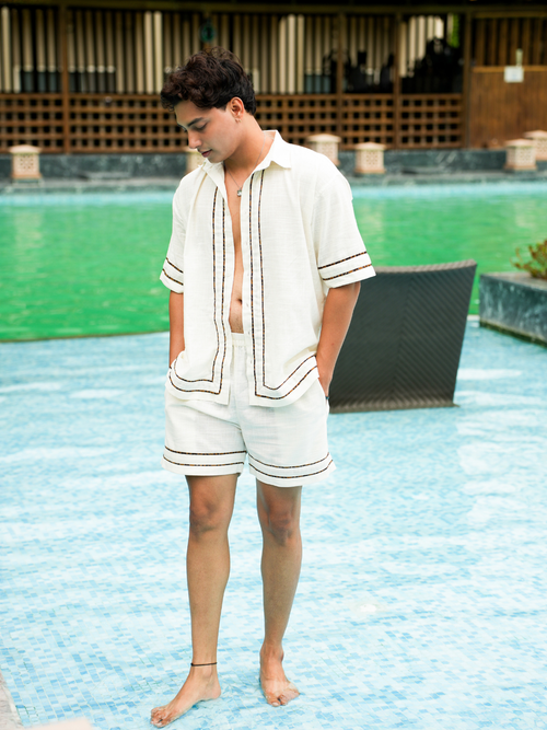 Shan Shirt & Shorts Co-ord Set