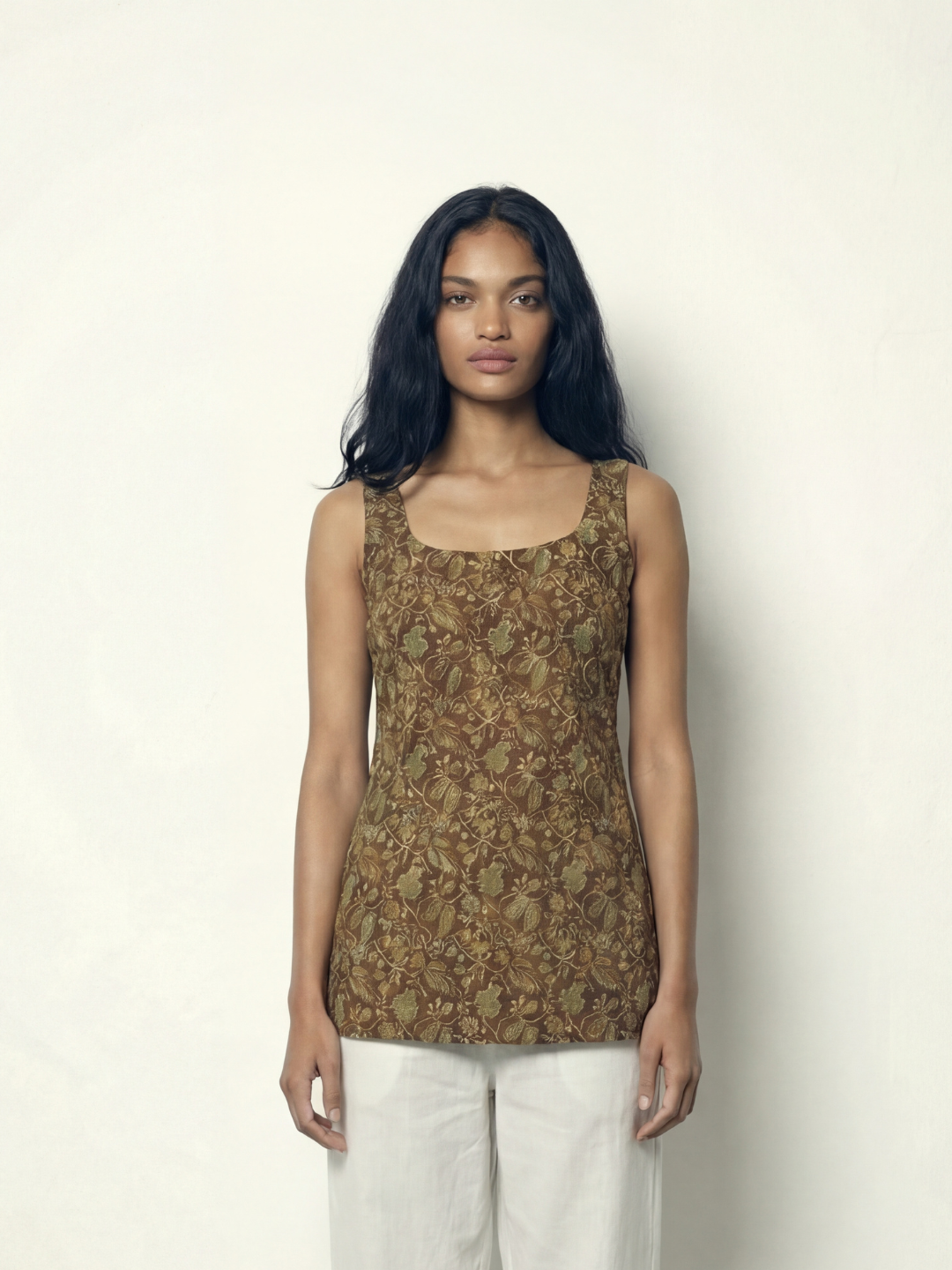 Zeel Open-Back Kurti Top