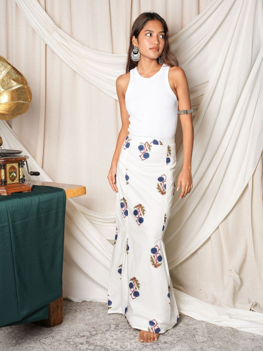Taneesha Maxi Mermaid Skirt Co-Ord Set