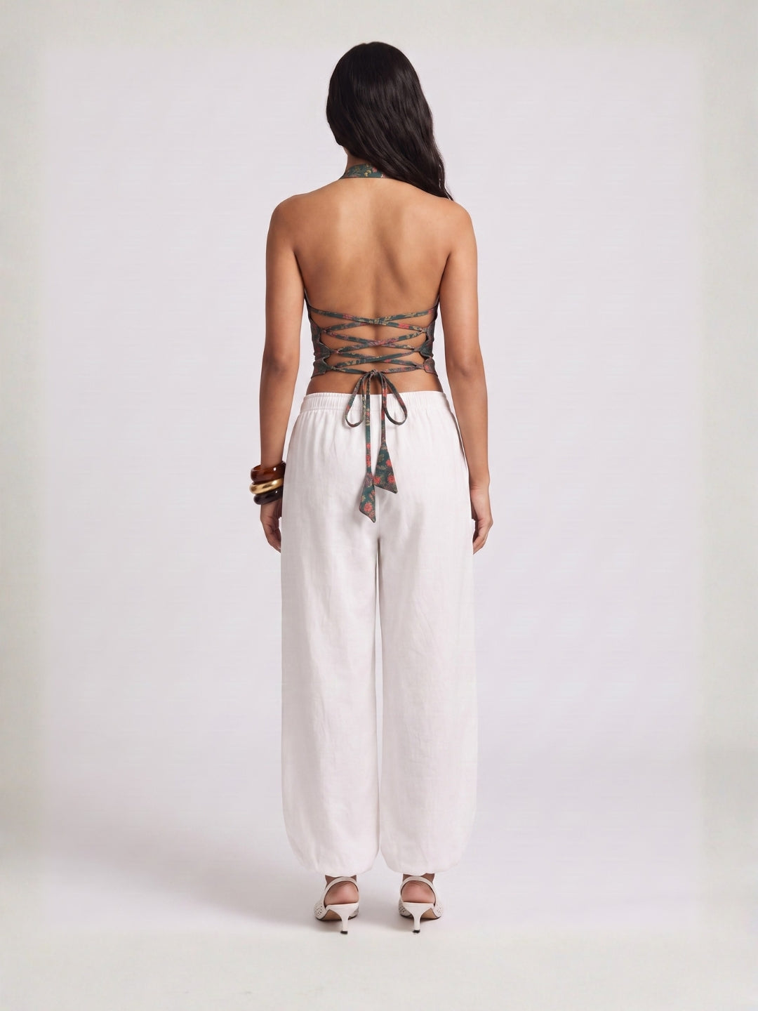 Marina Backless Top