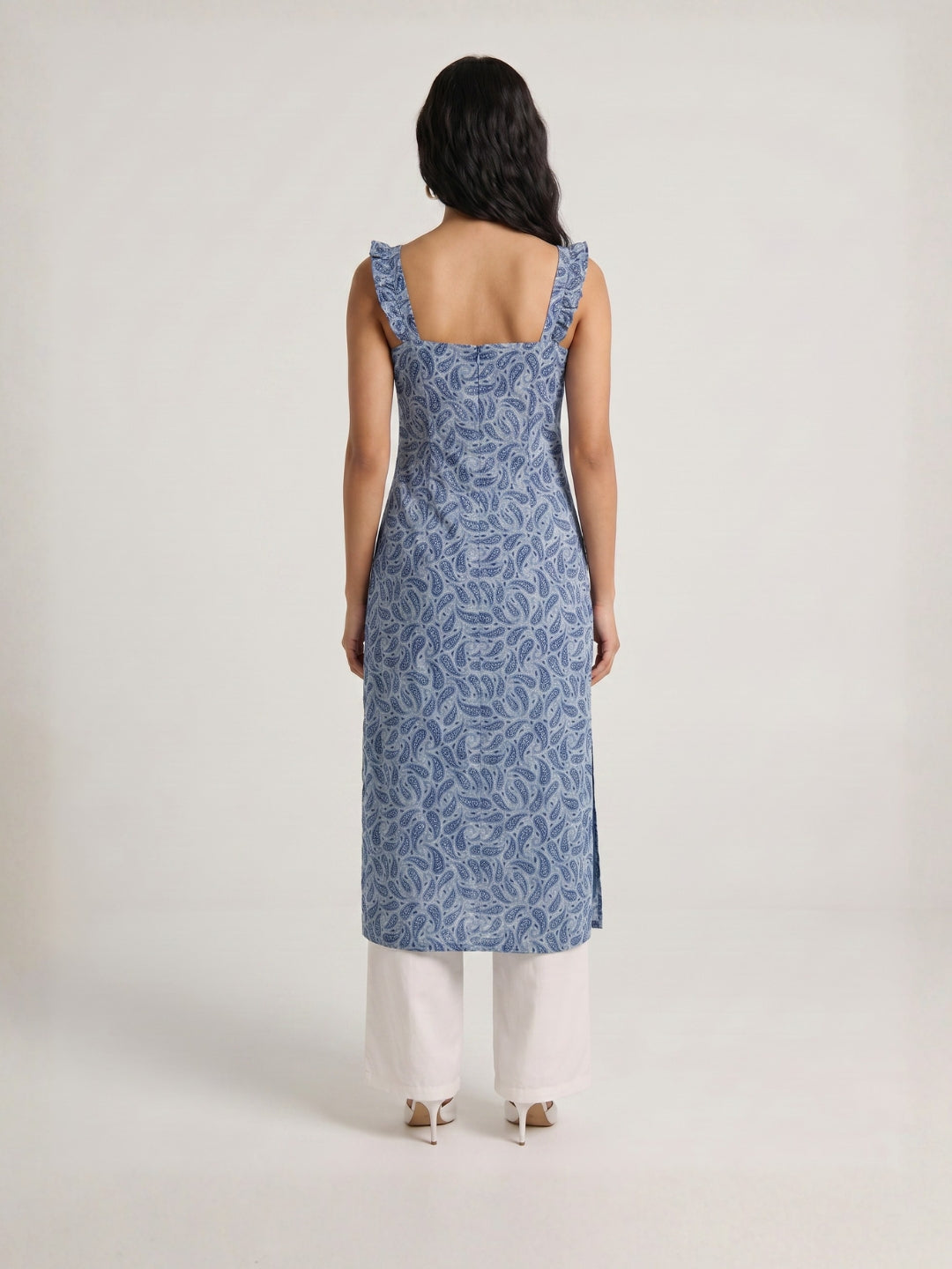 Zivara Structured Kurti Top