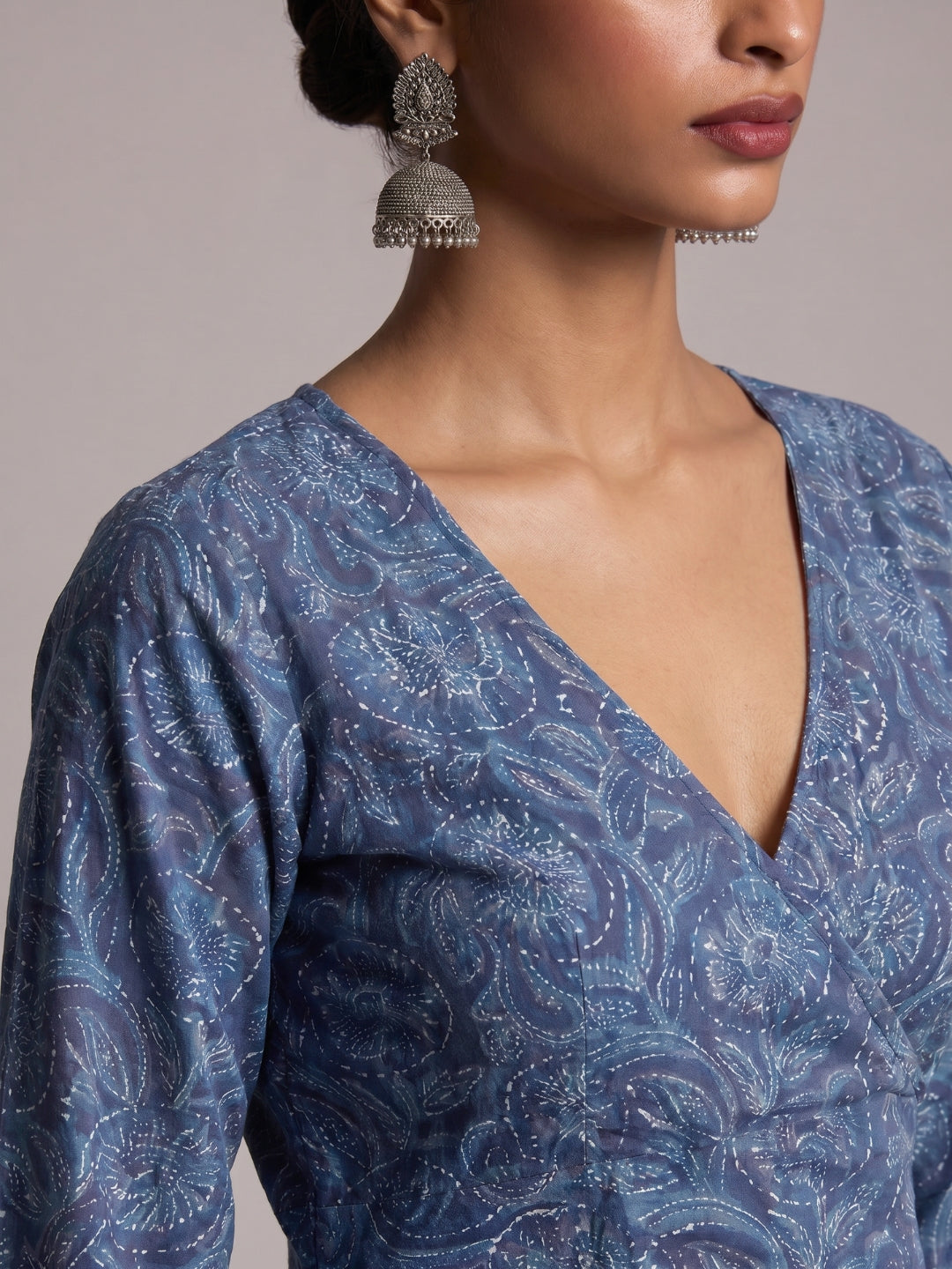 Riwaya Bell Sleeved Structured Top