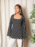 Komal Deep Back Sleeved Kurti