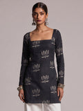 Heer Sleeved Corset Kurti Top