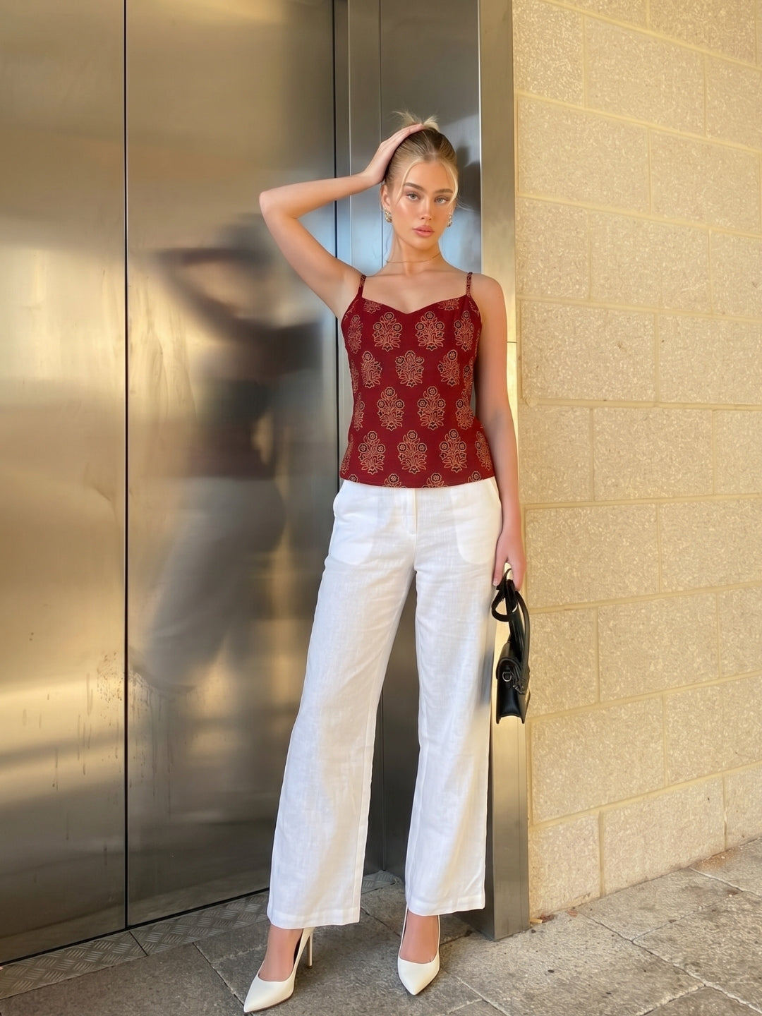 Asnoor Fitted Top