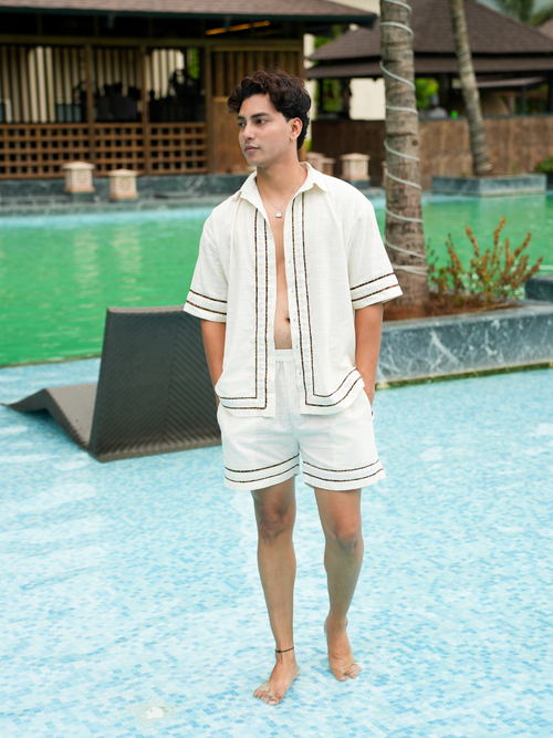 Shan Shirt & Shorts Co-ord Set