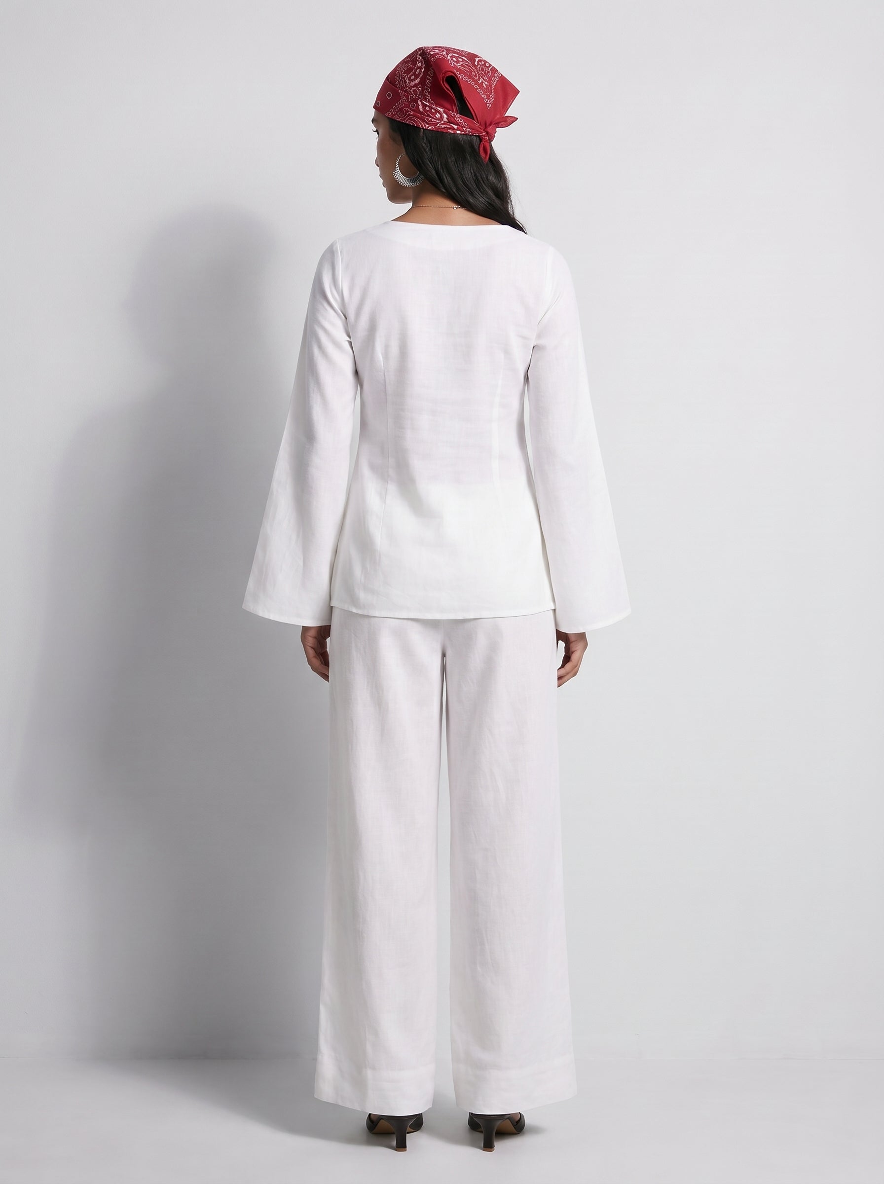 Maanya Bell Sleeves Short Kurti