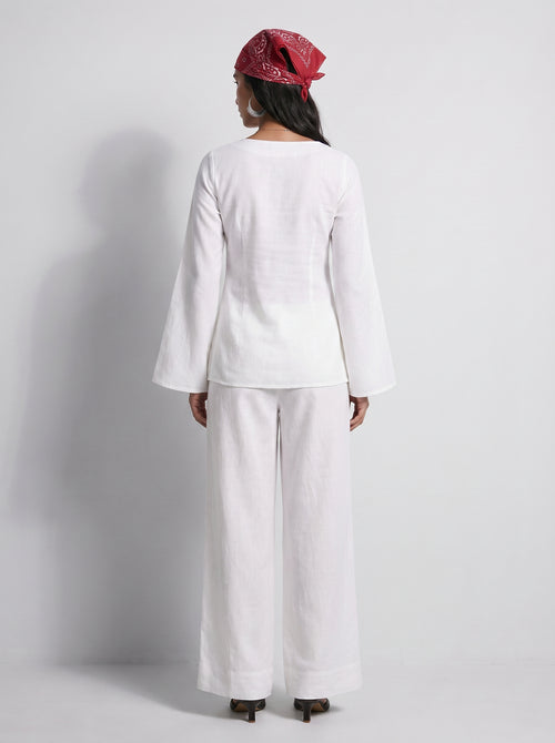 Maanya Bell Sleeves Short Kurti