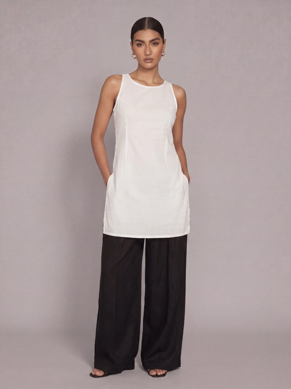 Saba Structured Kurti Top