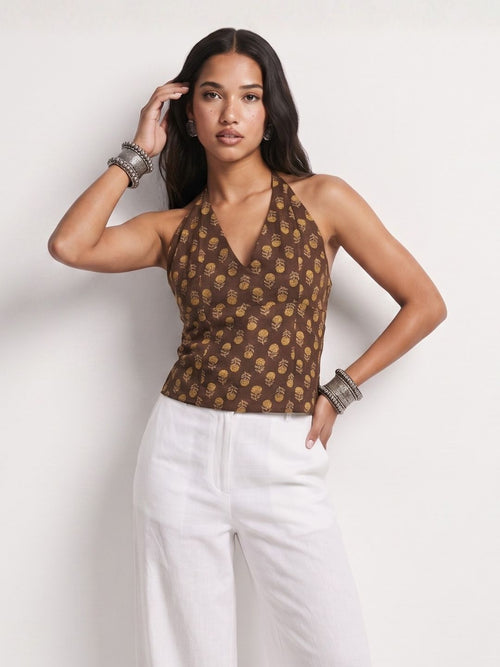 Raina Halter Top