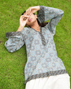 Katha Sleeved Kurti
