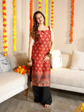 Suhana Squareneck Structured Kurti Top