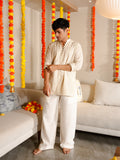 Ansh Chikankari Short Structured Kurti Top