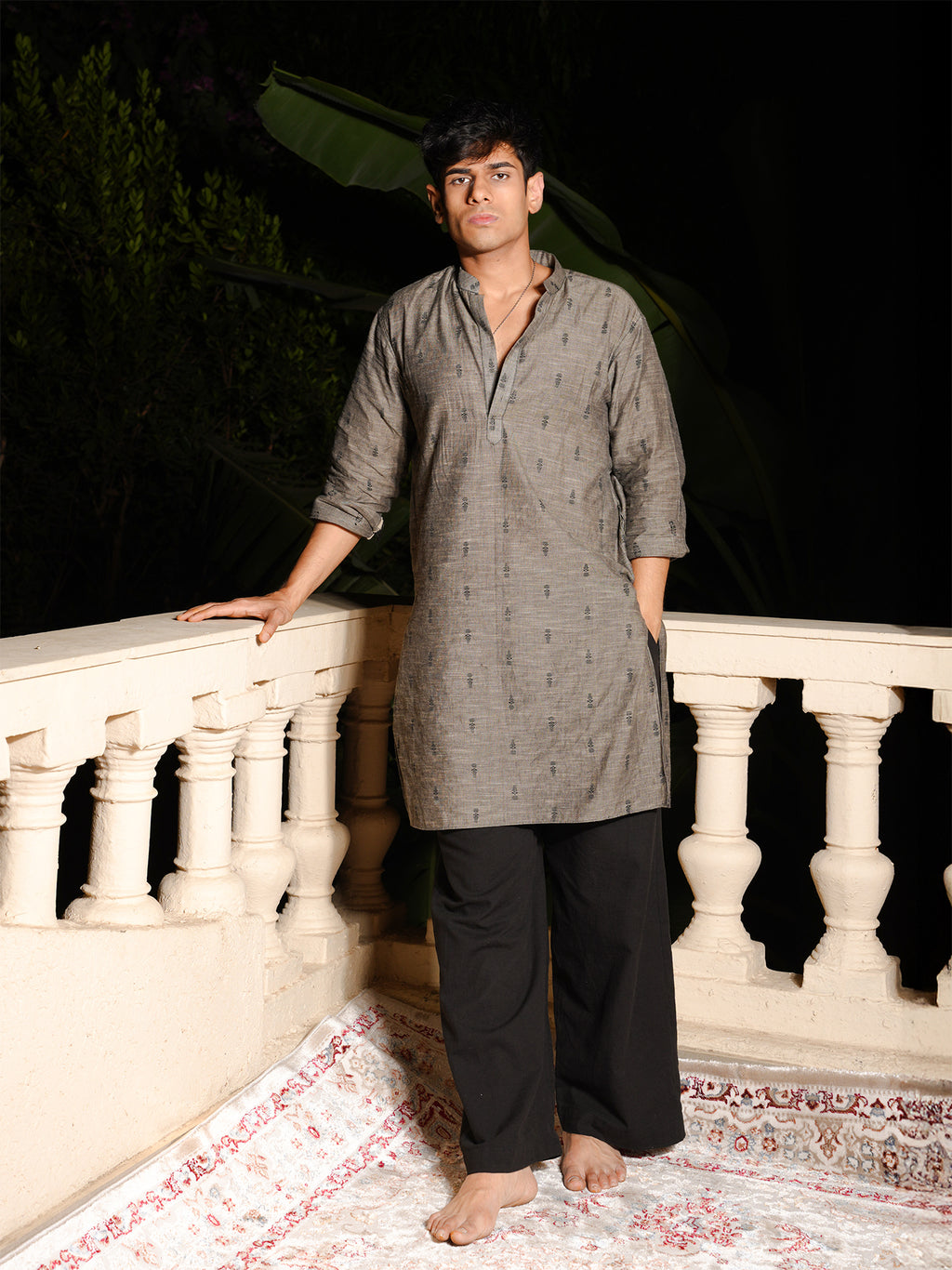 Yug Long Structured Kurti Top
