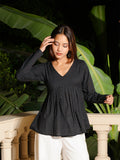 Raaya Sleeved Structured Top