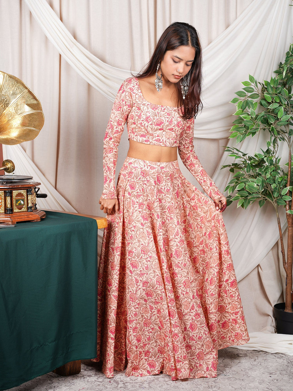 Rani Floral Lehenga Set