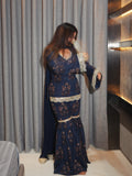 Inaayat Sleeved Corset Sharara Set