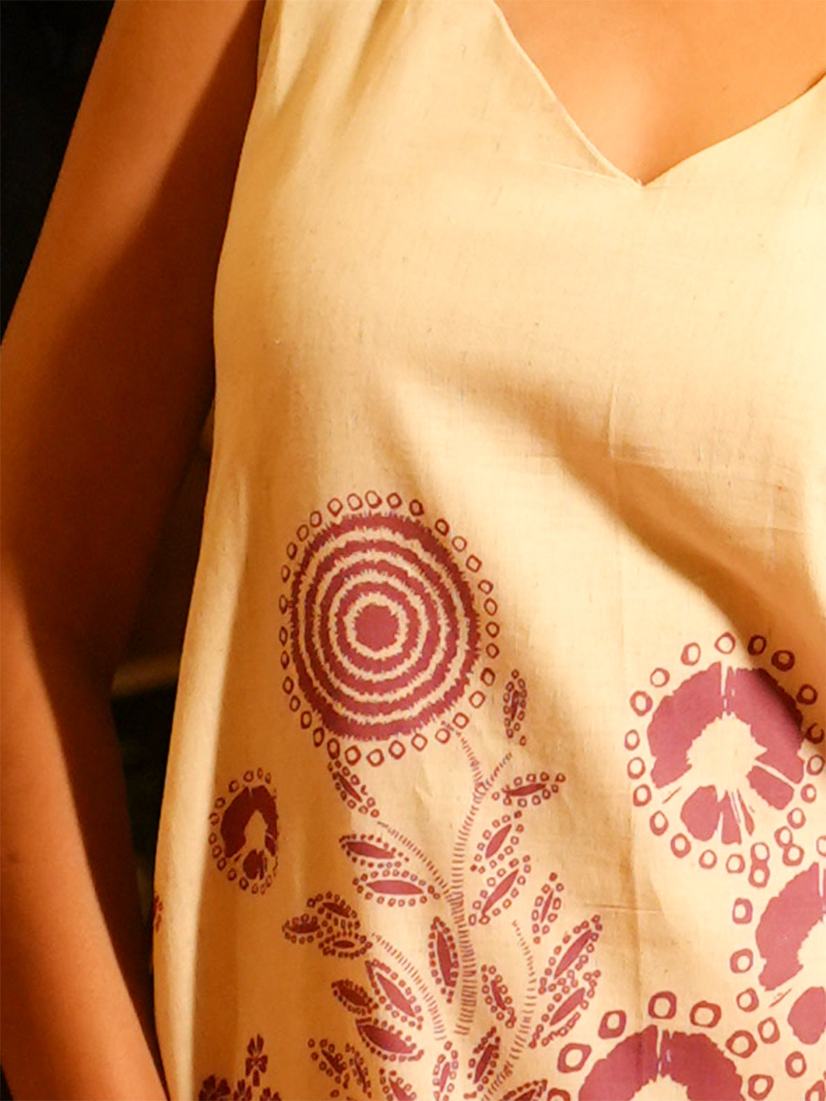 Rama Halterneck Kurti Set