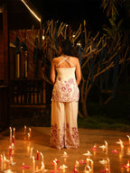 Rama Halterneck Kurti Set