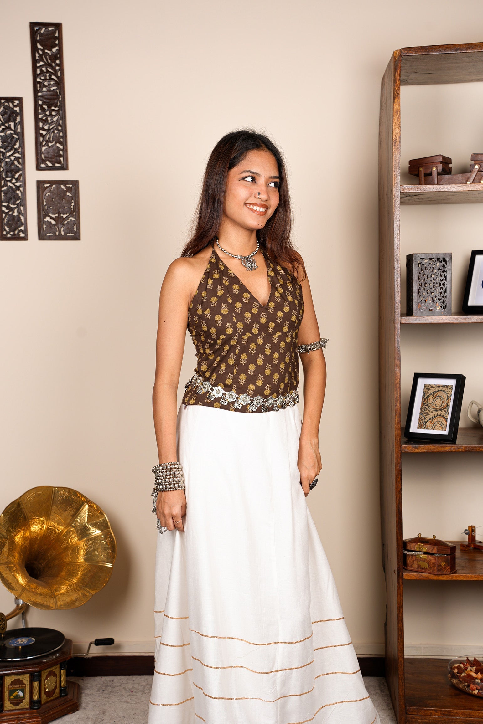 Aarvie Halter Neck Top