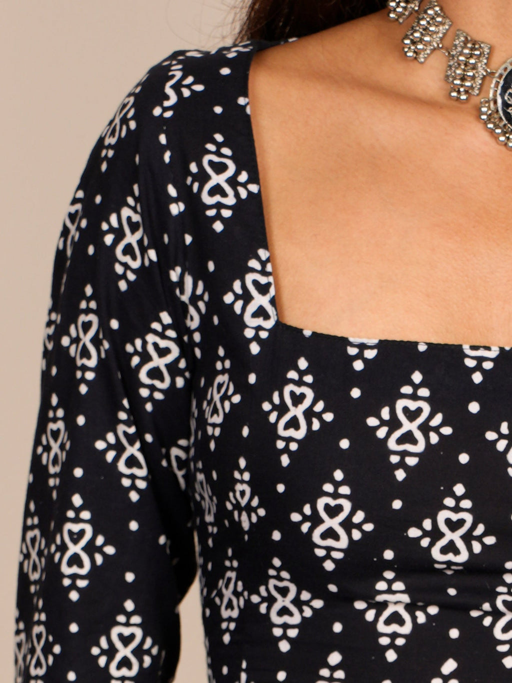 Anvi Sleeved Corset Kurti Top