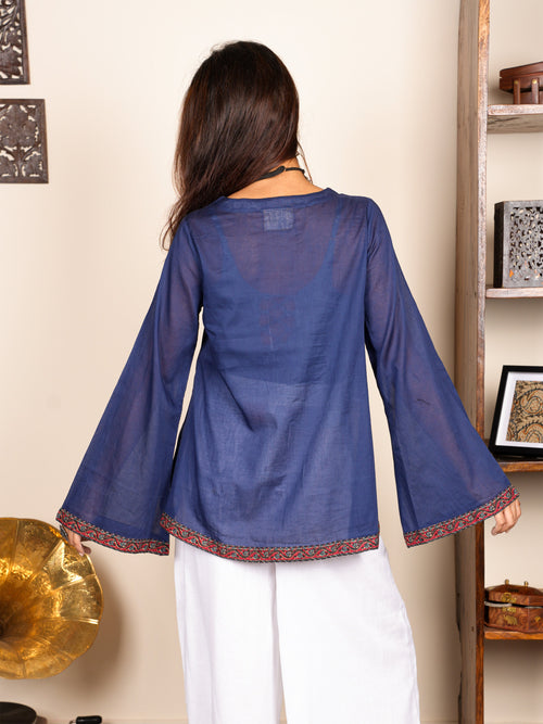 Sarayna Cover-Up Structured Kurti Top
