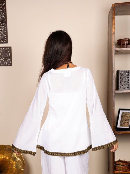 Sasi Cover-Up Structured Kurti Top